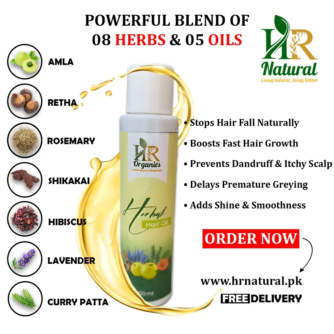 HR Natural Herbal Hair Oil