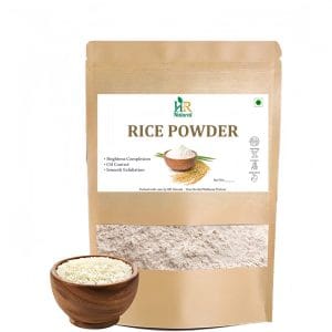 HR Natural Rice Flour (Rice Powder) is made from 100% pure and finely ground premium rice grains. This natural and chemical-free product is ideal for skincare, haircare, and healthy cooking. Rich in antioxidants, vitamins, and minerals, it helps you maintain natural beauty and overall wellness. In skincare, Rice Powder gently exfoliates the skin, removes impurities, and gives a smooth, bright, and glowing complexion. It helps control oil, reduces acne, and lightens dark spots—making it a perfect natural face mask ingredient. For haircare, Rice Flour can be mixed with herbal powders or oils to cleanse the scalp, strengthen roots, and add shine to dull hair. It nourishes from the roots and promotes healthier, thicker hair naturally. As a food ingredient, Rice Flour is gluten-free, light, and easily digestible. It’s perfect for making rotis, pancakes, snacks, and desserts for a healthy diet. At HR Natural, we ensure our Rice Flour is 100% pure, preservative-free, and finely milled to preserve all nutrients. Whether for beauty care or cooking, HR Natural Rice Powder offers purity, nutrition, and versatility in every use