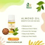 Cold Pressed Almond Oil Roghan Badaam HR Natural