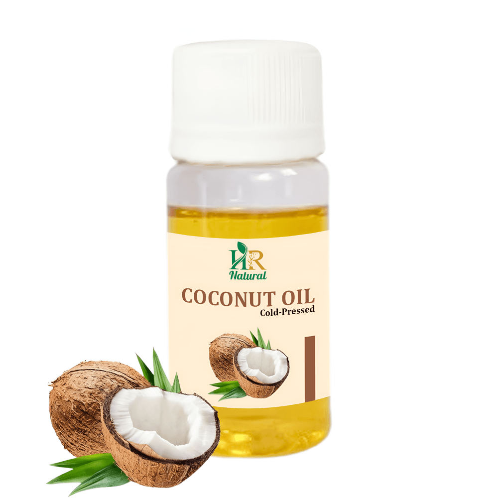 HR Natural Cold Pressed Coconut Oil Bottle